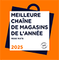 Meilleure chaîne de magasins de l’année 2025