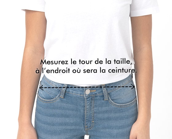 Référence taille ceinture