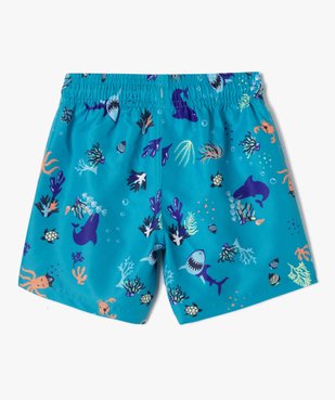 Short de bain à motifs marins garçon vue3 - GEMO 4G GARCON - GEMO