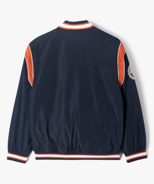 Blouson matelassé avec finitions tricolores garçon - Camps United vue5 - CAMPS - GEMO