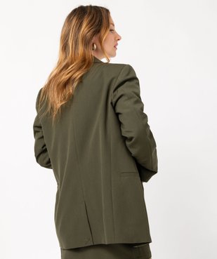 Veste droite à porter ouverte femme vue3 - GEMO(FEMME PAP) - GEMO