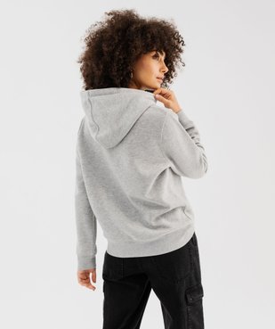 Sweat à capuche en molleton doux femme vue3 - GEMO(FEMME PAP) - GEMO