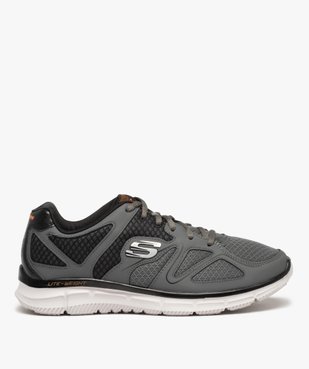 Baskets homme running unies dessus mesh – Skechers vue1 - SKECHERS - GEMO