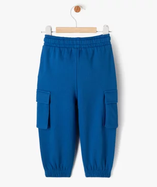 Pantalon en maille coupe cargo bébé garçon vue3 - GEMO(BEBE DEBT) - GEMO