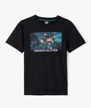 Tee-shirt manches courtes imprimé garçon - Demon Slayer vue2 - DEMON SLAYER - GEMO