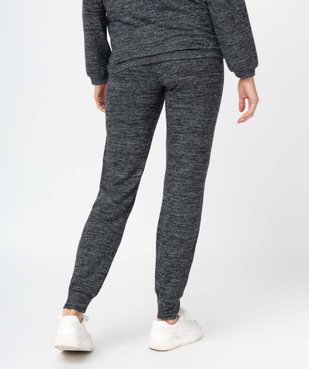 Pantalon de grossesse jogger en maille douce vue3 - GEMO (MATER) - GEMO