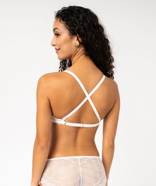 Soutien-gorge à armatures avec bretelles multipositions vue6 - GEMO 4G FEMME - GEMO