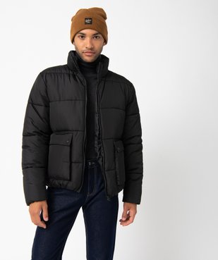 Blouson homme matelassé avec larges poches à rabat vue5 - GEMO (HOMME) - GEMO