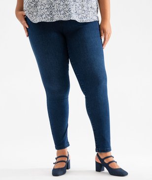 Jegging à large ceinture élastique et taille normale femme grande taille vue6 - GEMO 4G GT - GEMO