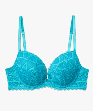 Soutien-gorge push-up en dentelle vue4 - GEMO(HOMWR FEM) - GEMO