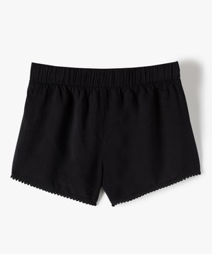 Short fille en viscose légère et taille élastiquée vue3 - GEMO (JUNIOR) - GEMO