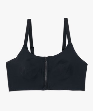 Soutien-gorge post-opératoire en microfibre et dentelle vue4 - GEMO(HOMWR FEM) - GEMO