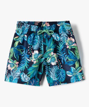 Short de bain garçon à motifs exotiques vue1 - GEMO (ENFANT) - GEMO