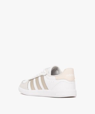 Baskets femme à bout amande et à lacets avec bandes contrastantes - Adidas vue4 - ADIDAS - GEMO