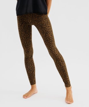 Legging à motifs léopard femme vue5 - GEMO(FEMME PAP) - GEMO