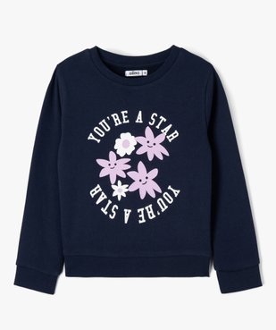 Sweat fille large à motif XXL vue1 - GEMO (ENFANT) - GEMO