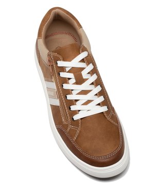 Baskets homme unies style vintage vue6 - GEMO (CASUAL) - GEMO