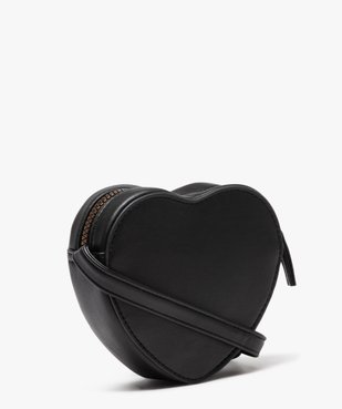 Sac en forme de coeur avec clous métalliques fille vue2 - GEMO (ENFANT) - GEMO