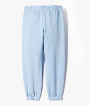 Pantalon de jogging intérieur molletonné fille vue4 - GEMO 4G FILLE - GEMO