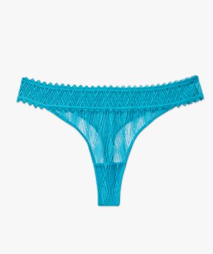 String en dentelle femme vue4 - GEMO(HOMWR FEM) - GEMO