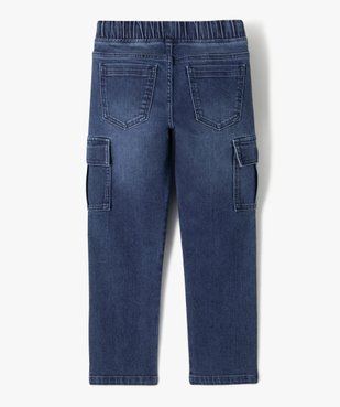 Pantalon cargo coupe slim résistant à l’usure garçon vue7 - GEMO (ENFANT) - GEMO