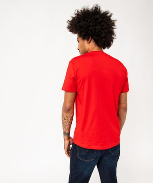 Tee-shirt manches courtes imprimé Noël homme vue3 - GEMO (HOMME) - GEMO