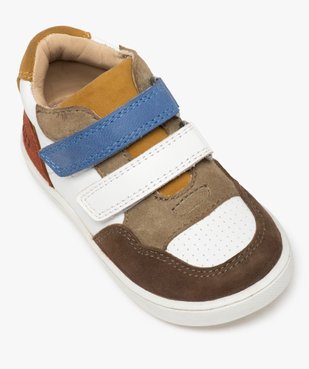 Baskets bébé garçon mid-cut en cuir – NA! vue5 - NA! - GEMO