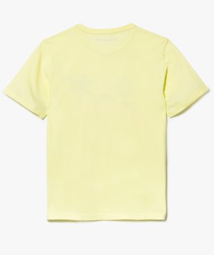 Tee-shirt coton illustration estivale vue2 - GEMO (JUNIOR) - GEMO