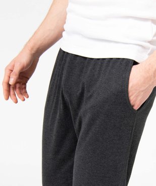 Pantalon de pyjama en jersey à taille élastique homme vue3 - GEMO(HOMWR HOM) - GEMO