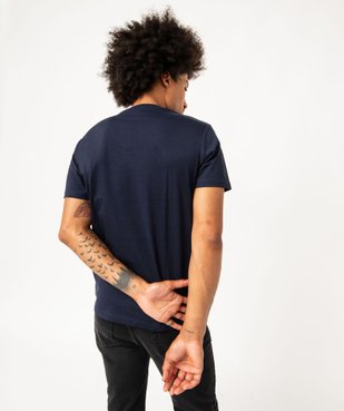 Tee-shirt manches courtes imprimé Noël homme vue3 - GEMO (HOMME) - GEMO