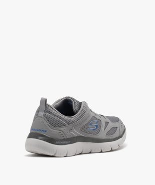 Baskets homme unies détails en mesh - Skechers vue4 - SKECHERS - GEMO