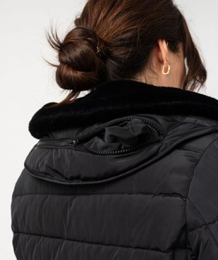 Manteau femme grande taille matelassé avec col doublé vue10 - GEMO (G TAILLE) - GEMO