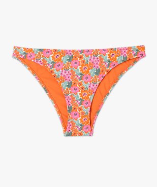 Bas de maillot de bain à motifs fleuris femme vue4 - GEMO 4G FEMME - GEMO