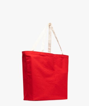 Tote bag à motifs de Noël avec paillettes vue2 - GEMO (ACCESS) - GEMO