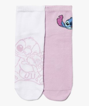 Chaussettes basses imprimées Stitch femme - Disney (lot de 2 paires) vue1 - LILO & STITCH - GEMO