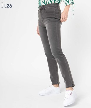 Jean femme coupe Slim taille haute - L26 vue1 - GEMO(FEMME PAP) - GEMO