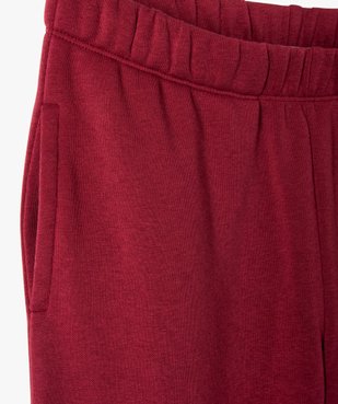 Pantalon de jogging molletonné fille vue3 - 1E PRIX BY GEMO - GEMO