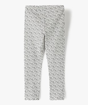 Leggings fille imprimé vue3 - GEMO 4G FILLE - GEMO