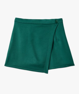 Jupe short en maille texturée effet rayé femme  vue4 - GEMO(FEMME PAP) - GEMO