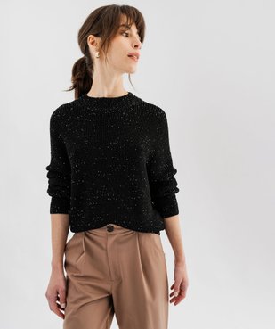 Pull avec sequins femme vue2 - GEMO(FEMME PAP) - GEMO