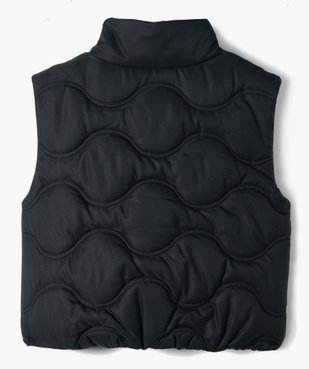 Blouson fille matelassé sans manches vue5 - GEMO 4G FILLE - GEMO