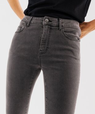 Jean femme slim à taille haute - L26 vue6 - GEMO 4G FEMME - GEMO