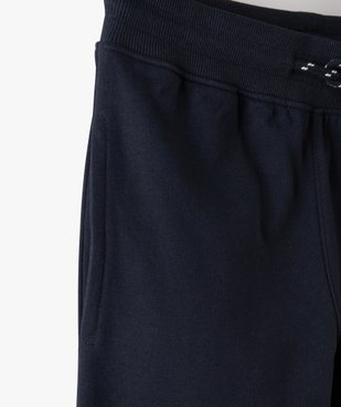 Pantalon de jogging avec intérieur molletonné garçon vue2 - GEMO (JUNIOR) - GEMO