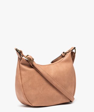 Sac bandoulière compact avec détail dentelle femme vue2 - GEMO (ACCESS) - GEMO