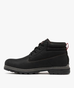 Boots homme casual à lacets et col matelassé - Carrera vue4 - CARRERA - GEMO