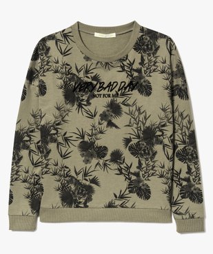 Sweat motif jungle vue1 - GEMO (JUNIOR) - GEMO