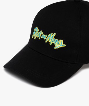 Casquette avec inscription brodée homme - Rick and Morty vue3 - RICK ET MORTY - GEMO