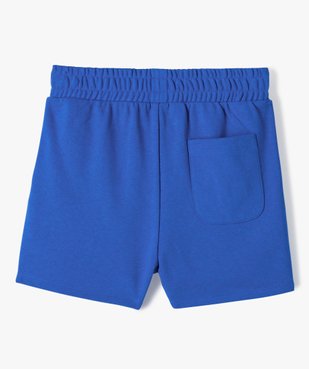 Short fille en maille avec large ceinture élastique vue4 - GEMO (JUNIOR) - GEMO