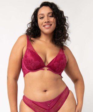 Soutien-gorge femme grande taille forme foulard vue1 - GEMO(HOMWR FEM) - GEMO