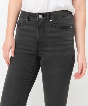 Jean femme coupe skinny taille haute vue3 - GEMO 4G FEMME - GEMO